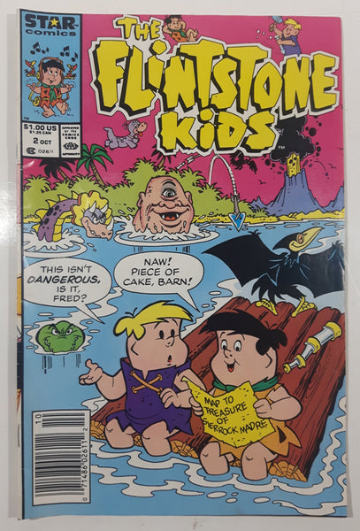1987 Star Comics Oct. No. 2 The Flintstone Kids Comic Book