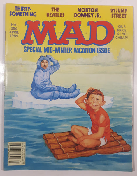 1989 April No. 286 MAD Magazine Special Mid-Winter Vacation Issue Comic Book