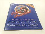 2002 EPE Elvis Festival Annual Penticton, B.C. Canada Pacific Northwest Official Program Collector's Item