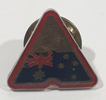 Australia Flag Triangle Shaped Enamel Metal Lapel Pin