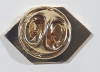 Gold Tone Metal Lapel Pin
