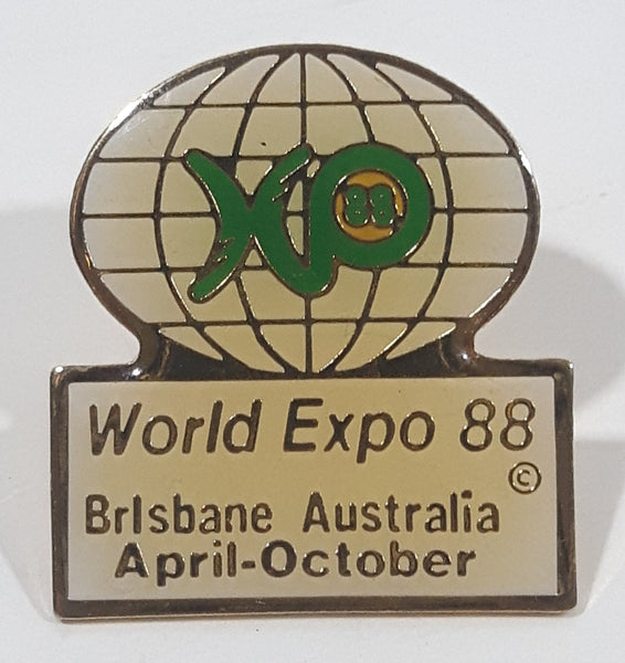 Brisbane Australia World Expo 88 April-October Enamel Metal Lapel Pin Enamel Metal Lapel Pin