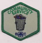 BC Girl Guides Community Service 2 1/2" x 2 1/2" Embroidered Fabric Patch Badge