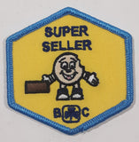 BC Girl Guides Super Seller 2 1/2" x 2 1/2" Embroidered Fabric Patch Badge
