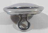 Vintage Birmingham Buttons Ltd 7/8" Chrome Look Metal Clothing Button