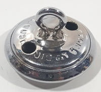Vintage Birmingham Buttons Ltd 7/8" Chrome Look Metal Clothing Button