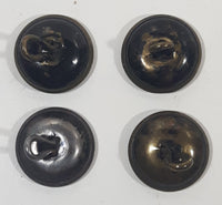Vintage Beacon Workwear 5/8" Brass Metal Clothing Button Set of 4