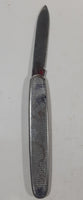 Vintage Richards Sheffield England Textured Pattern Small 3" Long Pocket Knife