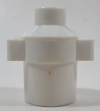 Vintage 1980s Playskool Lil' Playmates Milk Can 2 1/4" Tall White Plastic Toy