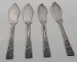Vintage Vltd Extra A Sheffield England Silver Plate Fish Knife Set of 4