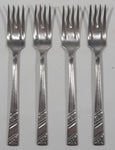 Vintage Vltd Extra A Sheffield England Silver Plate Fork Set of 4