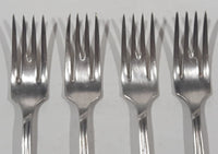 Vintage Vltd Extra A Sheffield England Silver Plate Fork Set of 4