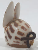 Sea Shell Mouse 1 3/4" Long Folk Art Figure