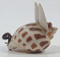 Sea Shell Mouse 1 3/4" Long Folk Art Figure