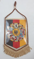 Vintage Deutschland Lallemagne Germany Flag Banner Hanging