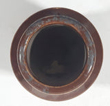 Antique 1800s Brown Glaze 3 1/8" Tall Heavy Stoneware Jar Bottle