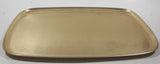 Rare Vintage 1930s Zeppelin Metallwerke Textured Metal 8 1/4" x 11 5/8" Serving Tray Plate