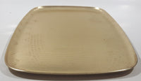 Rare Vintage 1930s Zeppelin Metallwerke Textured Metal 8 1/4" x 11 5/8" Serving Tray Plate
