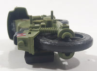 Vintage 1982 Hasbro GI Joe Ram Cycle Motorcycle 36 Canada Dark Army Green Plastic Toy