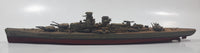 German Bismarck Battleship Gunner Warship 15" Long Model Military Ship