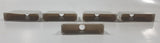 Tyco HO Scale Bridge Trestle Support Piers Grey Plastic Toys 4 Large 1 Small