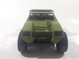 Vintage 1982 Hasbro G.I. Joe Jeep Army Green 8 1/2" Long Plastic Toy Vehicle
