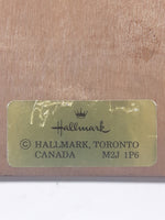 Vintage 1977 Hallmark Cards Rules For The Rec Room 5 3/4" x 8" Wood Wall Plaque