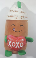 Russ Valentine's Day Latte Milkshake XOXO Heart 12" Plush Toy