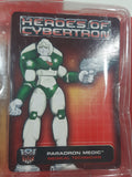 2001 Hasbro Transformers Autobot Heroes Of Cybertron Generation One Collection Paradron Medic Medical Technician 3" Tall Toy Action Figure and Card New in Package Damaged Card
