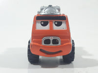 2000 Maisto Hasbro Tonka Lil Chuck & Friends Cement Mixing Truck Orange Grey Yellow Die Cast Toy Car Vehicle