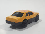 Unknown Brand Ford Sierra Yellow Die Cast Toy Car Vehicle