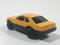 Unknown Brand Ford Sierra Yellow Die Cast Toy Car Vehicle