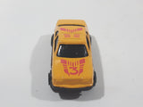 Unknown Brand Ford Sierra Yellow Die Cast Toy Car Vehicle