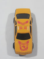 Unknown Brand Ford Sierra Yellow Die Cast Toy Car Vehicle