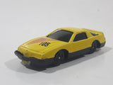 Unknown Brand 105 Yellow Die Cast Toy Car Vehicle