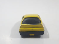 Unknown Brand 105 Yellow Die Cast Toy Car Vehicle