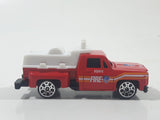 RealToy F.D. N.Y. Stepside Truck Red and White Die Cast Toy Car Vehicle
