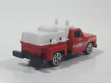 RealToy F.D. N.Y. Stepside Truck Red and White Die Cast Toy Car Vehicle