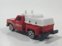 RealToy F.D. N.Y. Stepside Truck Red and White Die Cast Toy Car Vehicle