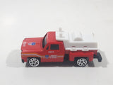 RealToy F.D. N.Y. Stepside Truck Red and White Die Cast Toy Car Vehicle