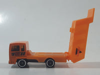 ST Power 8022 Dump Truck Orange Die Cast Toy Car Vehicle