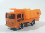 ST Power 8022 Dump Truck Orange Die Cast Toy Car Vehicle