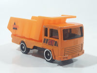 ST Power 8022 Dump Truck Orange Die Cast Toy Car Vehicle