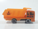 ST Power 8022 Dump Truck Orange Die Cast Toy Car Vehicle