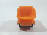 ST Power 8022 Dump Truck Orange Die Cast Toy Car Vehicle
