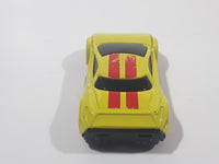 Maisto Yellow Die Cast Toy Car Vehicle