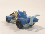 2015 Hot Wheels HW City Street Beasts Knight Draggin' Blue Die Cast Toy Car Vehicle