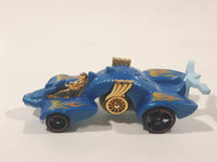 2015 Hot Wheels HW City Street Beasts Knight Draggin' Blue Die Cast Toy Car Vehicle