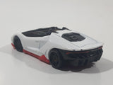 2020 Hot Wheels HW Roadsters '16 Lamborghini Centenario Roadster White Die Cast Toy Car Vehicle