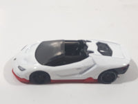 2020 Hot Wheels HW Roadsters '16 Lamborghini Centenario Roadster White Die Cast Toy Car Vehicle